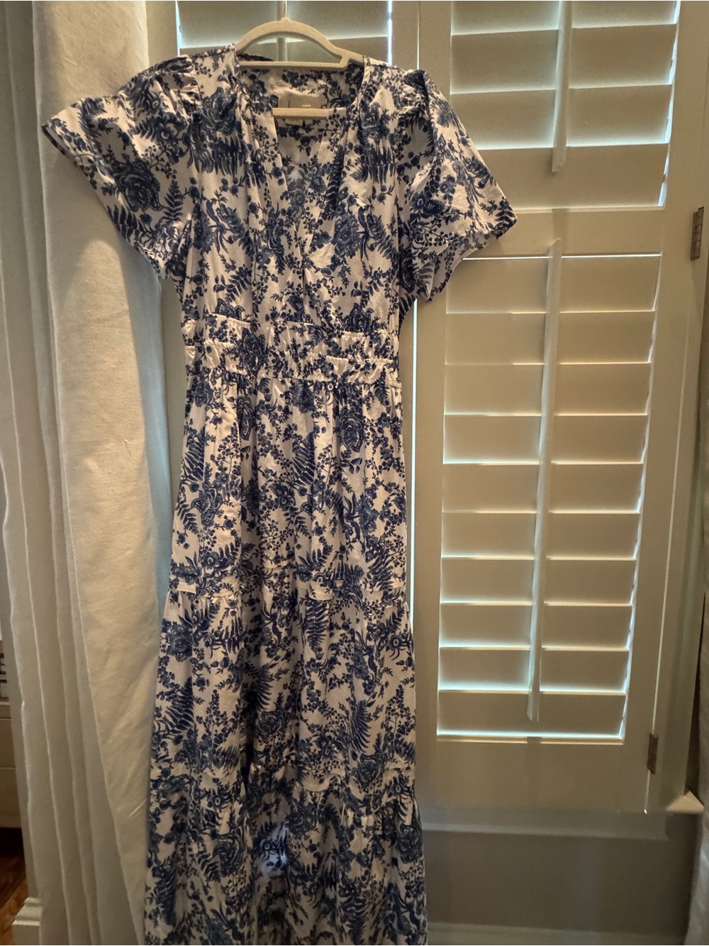 Maeve Blue and White Somerset Floral Midi Dress small
Anthropologie classic - Picture 2 of 3